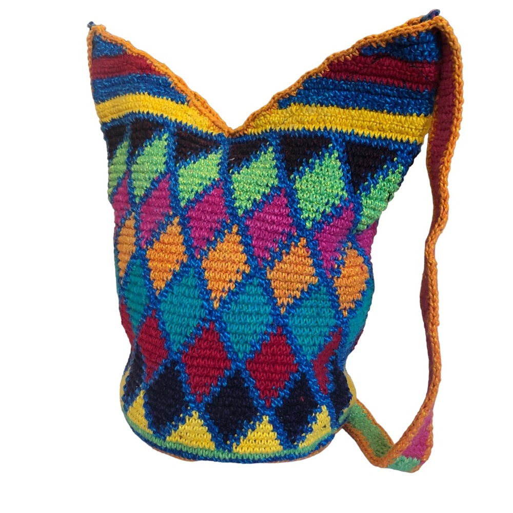 Colorful Crochet Purse